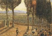 William Holman Hunt Festa at Fiesole oil painting reproduction
